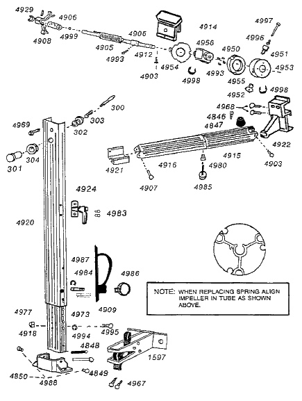 ShadeMaker (Right Side) Roll Up Parts